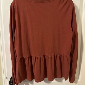 Women’s peplum top